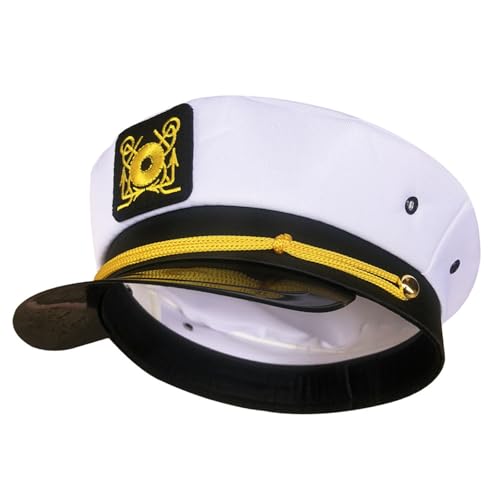 xbiez Cosplay Kapitän Hut für Bühne Kapitän Hüte Kapitän Kostüm Hut Cosplay Kostüm Marine Kreuzfahrt Trips Cosplay xbiez Cosplay Kapitän Hut für Bühne Kapitän Hüte Kapitän Kostüm Hut Cosplay Kostüm Marine Kreuzfahrt Trips Cosplay von xbiez