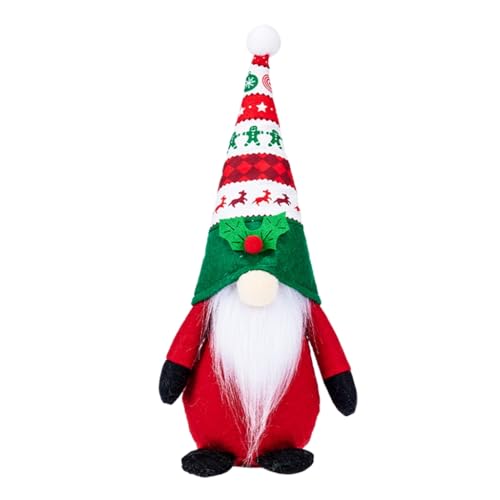 xbiez Ernte Zwergpuppen Plüsch Dezember Tomte Schwedische Nisse Skandinavische Dekor Plüschpuppe Handgemacht (Ernte) von xbiez