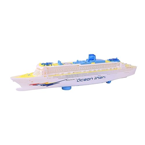 xbiez Großes Luxus Kreuzfahrtschiff Spielzeug Musik Licht Bootsmodell Spielzeug Für Jungen Und Mädchen Kinderpartybevorzugung Und Preisgeschenk Schiffsmodelle von xbiez