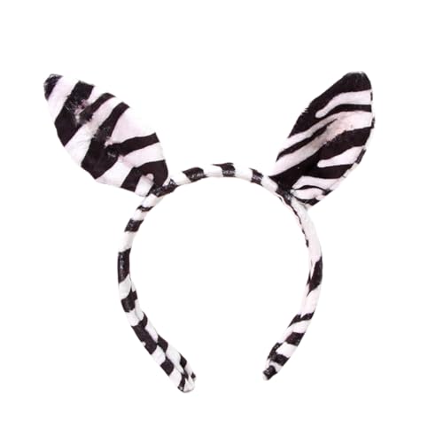 xbiez Halloween Zebras Ohr Stirnbänder Cosplay Zebras Ohr Kopfbedeckung Haarbänder Kopfbedeckung Halloween Haarbänder Geburtstag Party xbiez Halloween Zebras Ohr Stirnbänder Cosplay Zebras Ohr Kopfbedeckung Haarbänder Kopfbedeckung Halloween Haarbänder Geburtstag Party von xbiez