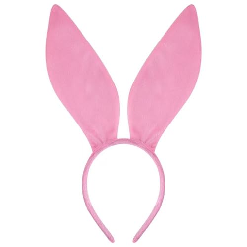xbiez Hasen-Cosplay-Make-up-Stirnband, süßes langes Ohr, Oster-Kopfbedeckung, Haarbänder, Verkleidung, Haarbänder, Geburtstagsparty xbiez Hasen-Cosplay-Make-up-Stirnband, süßes langes Ohr, Oster-Kopfbedeckung, Haarbänder, Verkleidung, Haarbänder, Geburtstagsparty von xbiez
