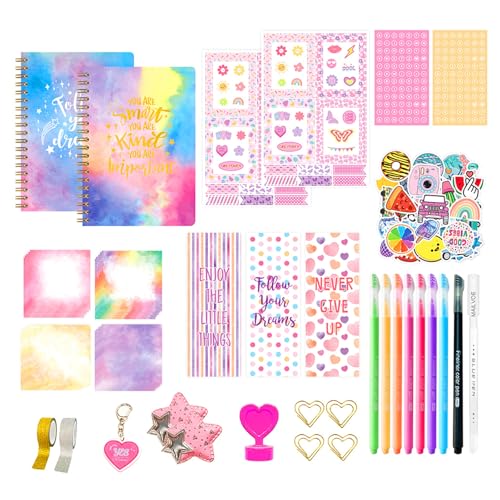 xbiez Mädchen Notizbuch Scrapbook Set Ideal für 5-12 Jahre alt Inklusive Scrapbook und Bastelbedarf Geburtstag xbiez Mädchen Notizbuch Scrapbook Set Ideal für 5-12 Jahre alt Inklusive Scrapbook und Bastelbedarf Geburtstag von xbiez
