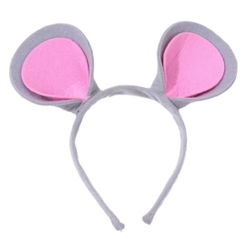 xbiez Maus Cosplay Make-up Stirnband süße Kinder Kopfbedeckung Haarbänder Kopfbedeckung Pompons Haarbänder Geburtstag Party von xbiez