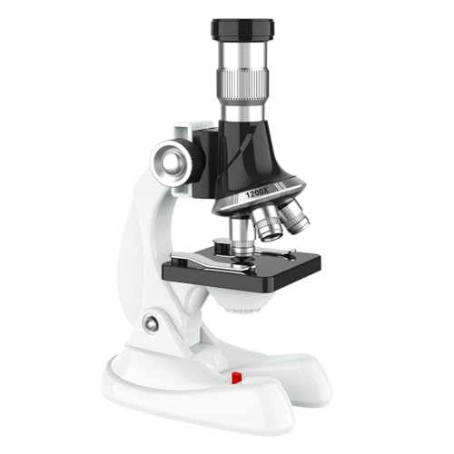 xbiez Microscope Biology Lab LED 1200X Schulkinder Wissenschaft Experiment Set Bildung Wissenschaftliche Spielzeuggeschenke Für Kinder von xbiez