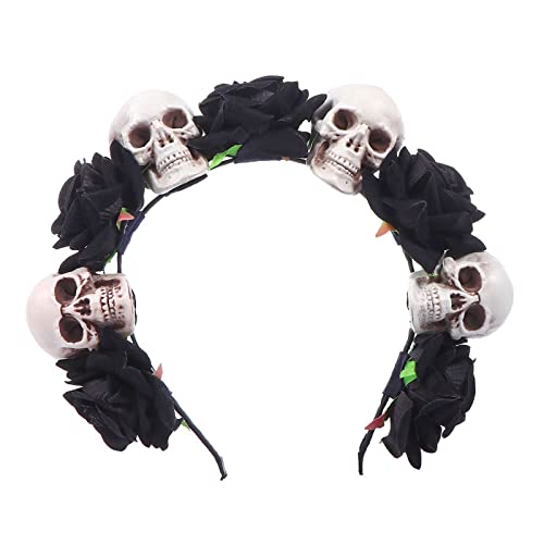 xbiez Night Roses Haarband, Zubehör für Halloween, Cosplay, Rosencluster, Kopfbedeckung xbiez Night Roses Haarband, Zubehör für Halloween, Cosplay, Rosencluster, Kopfbedeckung von xbiez