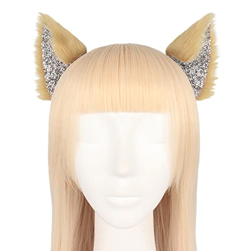 xbiez Ohren Cosplay Haarreifen Frauen Stirnband Live Broadcast für Stirnband für Rave Karneval Cosplay Haarschmuck xbiez Ohren Cosplay Haarreifen Frauen Stirnband Live Broadcast für Stirnband für Rave Karneval Cosplay Haarschmuck von xbiez