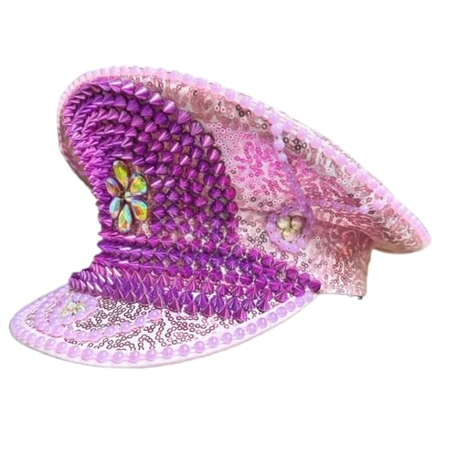 xbiez Vielseitiger modischer Hut für Akademien, Uniform, Persönlichkeitskostüm, Accessoire für Feste, Versammlungen und Feiern von xbiez