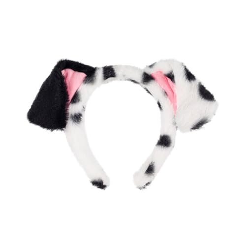 xbiez Welpen-Cosplay-Make-up-Stirnband, süße pelzige Kopfbedeckung, Haarbänder, Kopfbedeckung, Pompons, Haarbänder, Geburtstagsparty xbiez Welpen-Cosplay-Make-up-Stirnband, süße pelzige Kopfbedeckung, Haarbänder, Kopfbedeckung, Pompons, Haarbänder, Geburtstagsparty von xbiez