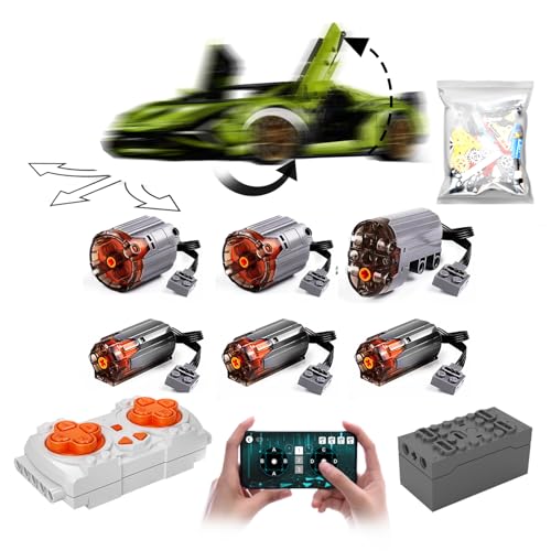 XGREPACK Power Motor Fernbedienung Kit für Lego Technic Lamborghini Sián FKP 37 42115 (Lego Set Nicht enthalten) (Motor) von XGREPACK