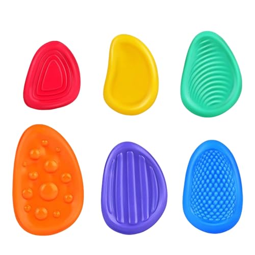 Leises Fidget-Spielzeug, sensorische Sorgensteine, Sorgensteine für Kinder, soziale, emotionale, strukturierte Sorgen, leises Fidget-Spielzeug, für strukturierte, weiche Sorgensteine für Autismus von xianshi