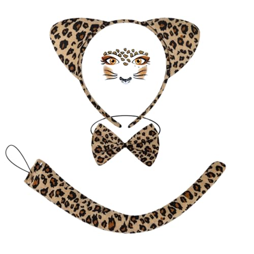 xianshi Leoparden Ohren,Leopard Kostüm,Katzenohren Haarreif,Leopard Kostüm Kinder,Schwanz Und Fliege Katzenohren Haarreif Kinder,Leoparden Schwanz Und Fliege xianshi Leoparden Ohren,Leopard Kostüm,Katzenohren Haarreif,Leopard Kostüm Kinder,Schwanz Und Fliege Katzenohren Haarreif Kinder,Leoparden Schwanz Und Fliege von xianshi