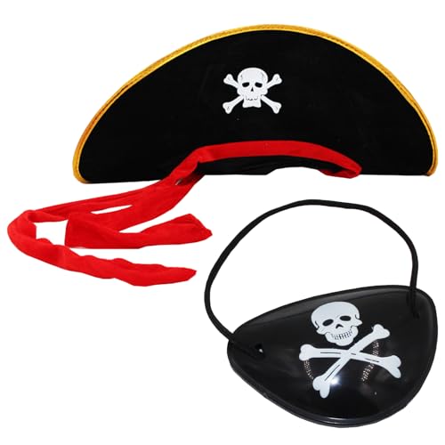 xianshi Piratenhut mit Piraten-Augenklappe xianshi Piratenhut mit Piraten-Augenklappe von xianshi