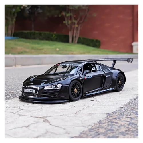 xiaobin Druckguss-Modellauto 1:24 R8 Legierung Rennwagenmodell Druckguss Metall Spielzeug Sportwagen Fahrzeuge Modell Simulation Sammlung Jungen Spielzeug Für Kinder Geschenk(Black) von xiaobin