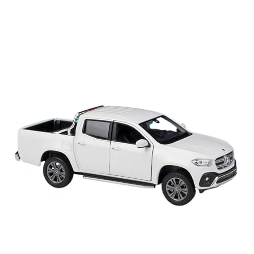xiaobin Druckguss-Modellauto 1:24 X-Klasse Pickup Legierung Automodell Druckguss & Spielzeug Geländewagen Metall Automodell Simulation Kindergeschenk(White) von xiaobin