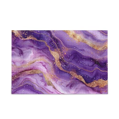 xigua Abstraktes Lavendel Marmor Puzzle 1000 Teile - Holzpuzzle für Familienspiele - Geeignet für Jugendliche und Erwachsene xigua Abstraktes Lavendel Marmor Puzzle 1000 Teile - Holzpuzzle für Familienspiele - Geeignet für Jugendliche und Erwachsene von xigua