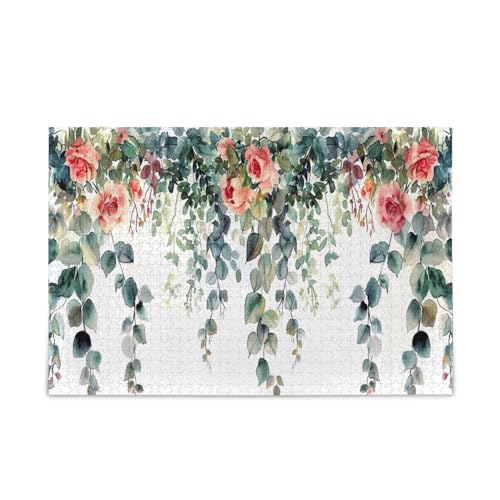 xigua Aquarell Reben Puzzle 1000 Teile - Holzpuzzle für Familienspiele - Geeignet für Jugendliche und Erwachsene xigua Aquarell Reben Puzzle 1000 Teile - Holzpuzzle für Familienspiele - Geeignet für Jugendliche und Erwachsene von xigua