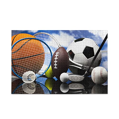 xigua Ball Sportgeräte Puzzle 500 Teile - Holzpuzzle für Familienspiele - Geeignet für Jugendliche und Erwachsene xigua Ball Sportgeräte Puzzle 500 Teile - Holzpuzzle für Familienspiele - Geeignet für Jugendliche und Erwachsene von xigua