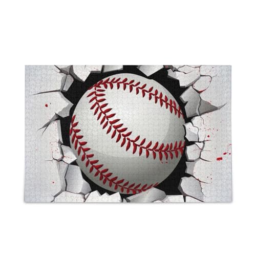 xigua Base Ball Pattern Puzzle 500 Teile - Holzpuzzle für Familienspiele - Geeignet für Jugendliche und Erwachsene xigua Base Ball Pattern Puzzle 500 Teile - Holzpuzzle für Familienspiele - Geeignet für Jugendliche und Erwachsene von xigua