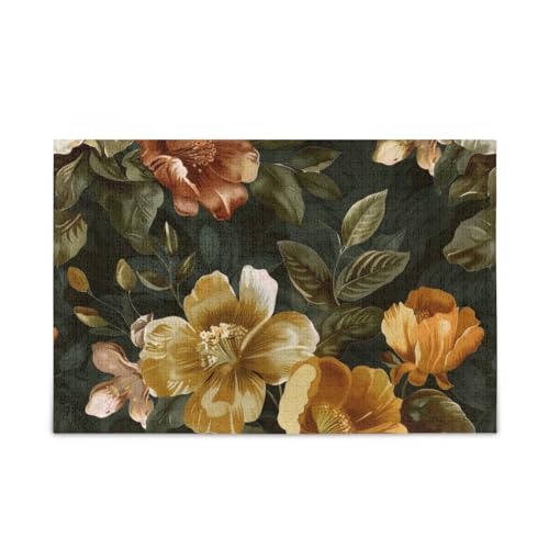 xigua Blumenmuster-Puzzle 500 Teile - Holzpuzzle für Familienspiele - Geeignet für Jugendliche und Erwachsene xigua Blumenmuster-Puzzle 500 Teile - Holzpuzzle für Familienspiele - Geeignet für Jugendliche und Erwachsene von xigua