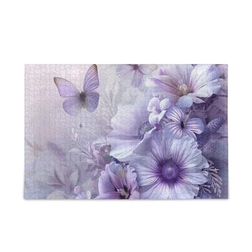 xigua Blumenstrauß mit Schmetterlingen Puzzle 1000 Teile - Holzpuzzle für Familienspiele - Geeignet für Jugendliche und Erwachsene xigua Blumenstrauß mit Schmetterlingen Puzzle 1000 Teile - Holzpuzzle für Familienspiele - Geeignet für Jugendliche und Erwachsene von xigua