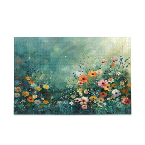 xigua Bunte Blumen Malpuzzle 500 Teile - Holzpuzzle für Familienspiele - Geeignet für Jugendliche und Erwachsene xigua Bunte Blumen Malpuzzle 500 Teile - Holzpuzzle für Familienspiele - Geeignet für Jugendliche und Erwachsene von xigua