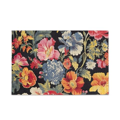 xigua Buntes Blumenmuster Puzzle 1000 Teile - Holzpuzzle für Familienspiele - Geeignet für Jugendliche und Erwachsene xigua Buntes Blumenmuster Puzzle 1000 Teile - Holzpuzzle für Familienspiele - Geeignet für Jugendliche und Erwachsene von xigua