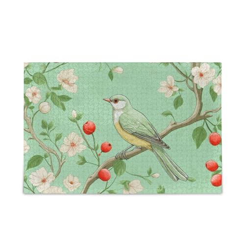 xigua Cute Birds Green Puzzle 1000 Teile - Holzpuzzle für Familienspiele - Geeignet für Jugendliche und Erwachsene xigua Cute Birds Green Puzzle 1000 Teile - Holzpuzzle für Familienspiele - Geeignet für Jugendliche und Erwachsene von xigua