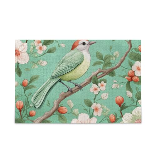 xigua Cute Birds Green Puzzle 1000 Teile - Holzpuzzle für Familienspiele - Geeignet für Jugendliche und Erwachsene xigua Cute Birds Green Puzzle 1000 Teile - Holzpuzzle für Familienspiele - Geeignet für Jugendliche und Erwachsene von xigua