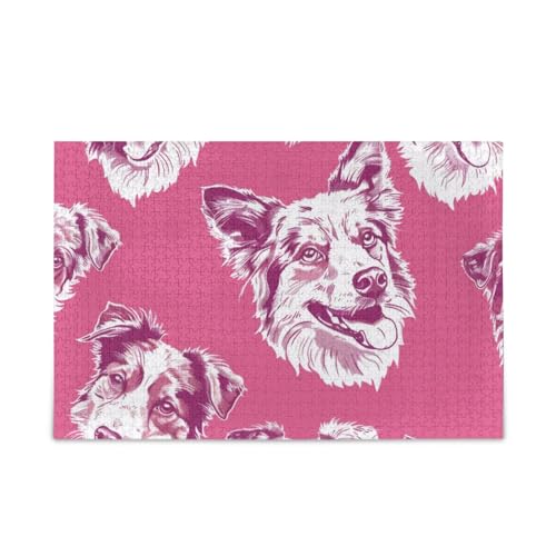 xigua Hundemuster Niedliches Puzzle 500 Teile Holzpuzzle für Familienspiele Geeignet für Jugendliche und Erwachsene xigua Hundemuster Niedliches Puzzle 500 Teile Holzpuzzle für Familienspiele Geeignet für Jugendliche und Erwachsene von xigua