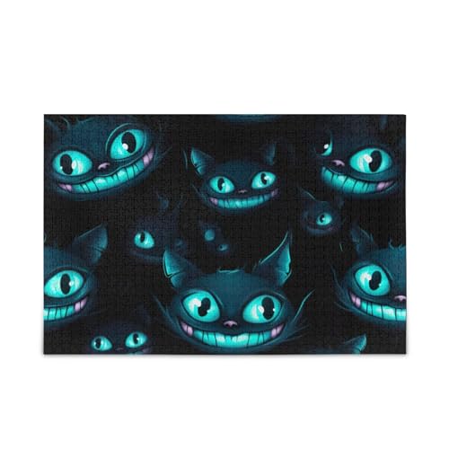 xigua Lustige Katzen Muster Puzzle 1000 Teile - Holzpuzzle für Familienspiele - Geeignet für Jugendliche und Erwachsene xigua Lustige Katzen Muster Puzzle 1000 Teile - Holzpuzzle für Familienspiele - Geeignet für Jugendliche und Erwachsene von xigua