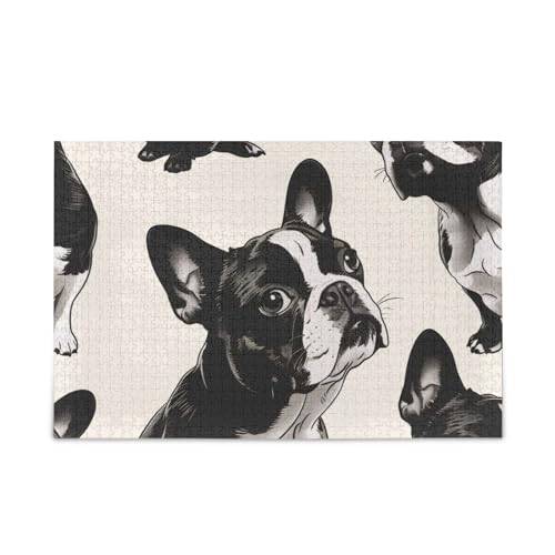 xigua Niedliche Hunde Puzzle 500 Teile - Holzpuzzle für Familienspiele - Geeignet für Jugendliche und Erwachsene xigua Niedliche Hunde Puzzle 500 Teile - Holzpuzzle für Familienspiele - Geeignet für Jugendliche und Erwachsene von xigua