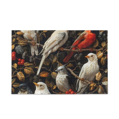 xigua Niedliche Vögel Puzzle 1000 Teile - Holzpuzzle für Familienspiele - Geeignet für Jugendliche und Erwachsene xigua Niedliche Vögel Puzzle 1000 Teile - Holzpuzzle für Familienspiele - Geeignet für Jugendliche und Erwachsene von xigua