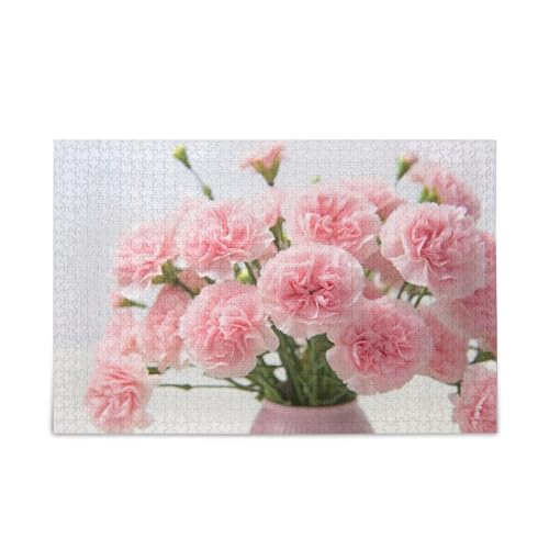 xigua Rosa Nelken Puzzle 1000 Teile - Holzpuzzle für Familienspiele - Geeignet für Jugendliche und Erwachsene xigua Rosa Nelken Puzzle 1000 Teile - Holzpuzzle für Familienspiele - Geeignet für Jugendliche und Erwachsene von xigua