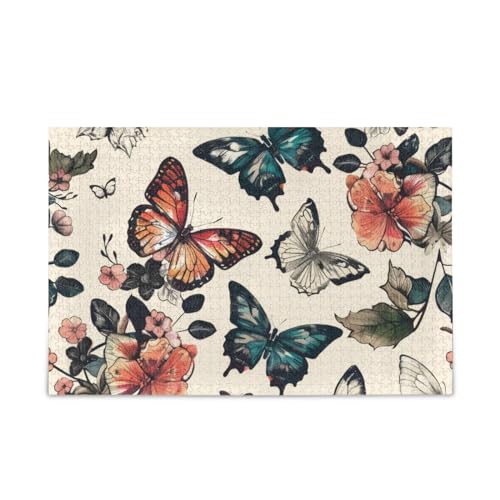 xigua Schmetterling Puzzle 1000 Teile - Holzpuzzle für Familienspiele - Geeignet für Jugendliche und Erwachsene xigua Schmetterling Puzzle 1000 Teile - Holzpuzzle für Familienspiele - Geeignet für Jugendliche und Erwachsene von xigua
