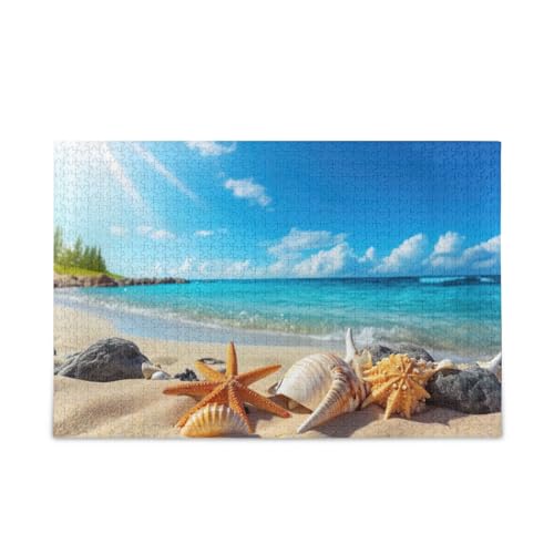 xigua Schöne Strandszene Puzzle 1000 Teile - Holzpuzzle für Familienspiele - Geeignet für Jugendliche und Erwachsene xigua Schöne Strandszene Puzzle 1000 Teile - Holzpuzzle für Familienspiele - Geeignet für Jugendliche und Erwachsene von xigua