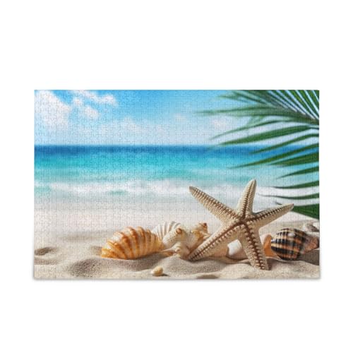 xigua Seestern und Muscheln Puzzle 1000 Teile - Holzpuzzle für Familienspiele - Geeignet für Jugendliche und Erwachsene xigua Seestern und Muscheln Puzzle 1000 Teile - Holzpuzzle für Familienspiele - Geeignet für Jugendliche und Erwachsene von xigua