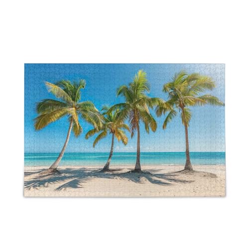 xigua Strand mit Palmen Puzzle 500 Teile - Holzpuzzle für Familienspiele - Geeignet für Jugendliche und Erwachsene xigua Strand mit Palmen Puzzle 500 Teile - Holzpuzzle für Familienspiele - Geeignet für Jugendliche und Erwachsene von xigua