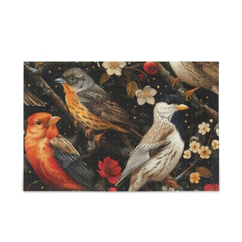 xigua Wunderschön Vögel Puzzle 1000 Teile - Holzpuzzle für Familienspiele - Geeignet für Jugendliche und Erwachsene xigua Wunderschön Vögel Puzzle 1000 Teile - Holzpuzzle für Familienspiele - Geeignet für Jugendliche und Erwachsene von xigua