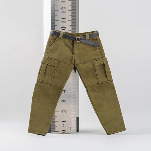 1/12 Maßstab männliche Soldatenweste für 15,2 cm 17,8 cm starke Figur WWE Adam MUFF (Armeegrüne Hose) von ximitoy