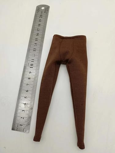 Sodier Maßstab 1/6 Kleidung Zubehör Strumpfhosen Hosen Modell für 30,5 cm (12 Zoll) Männer (Braun) von ximitoy