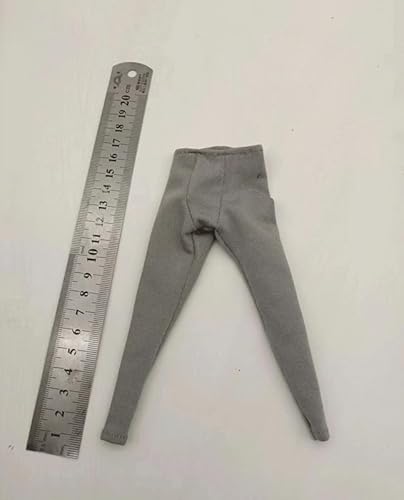 Sodier Maßstab 1/6 Kleidung Zubehör Strumpfhosen Hosen Modell für 30,5 cm (12 Zoll) Männer (Grau) von ximitoy