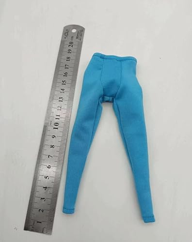 Sodier Maßstab 1/6 Kleidung Zubehör Strumpfhosen Hosen Modell für 30,5 cm (12 Zoll) Männer (Seeblau) von ximitoy