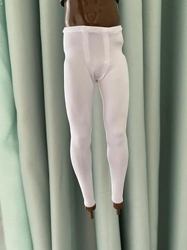 Sodier Maßstab 1/6 Kleidung Zubehör Strumpfhosen Hosen Modell für 30,5 cm (12 Zoll) Männer (Weiß) von ximitoy