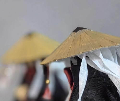 ximitoy (nur Hut) 1:12 Maßstab Bambushutmodell für 15,2 cm männliche Figurenpuppe von ximitoy