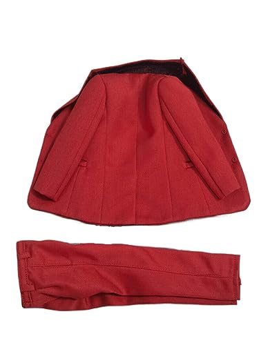 ximitoy 1/6 Maßstab Kleidung Rot Anzug Set Mantel + Hose Modell für 30,5 cm Figur von ximitoy