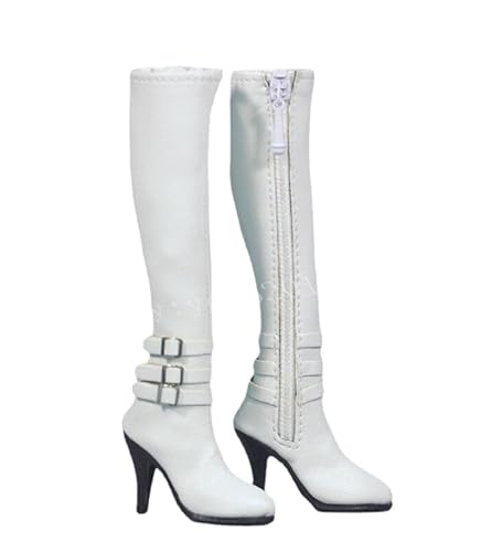 ximitoy 1/6 Skala Weiß Hohe Weibliche Stiefel Modell für 12" Körper ximitoy 1/6 Skala Weiß Hohe Weibliche Stiefel Modell für 12" Körper von ximitoy