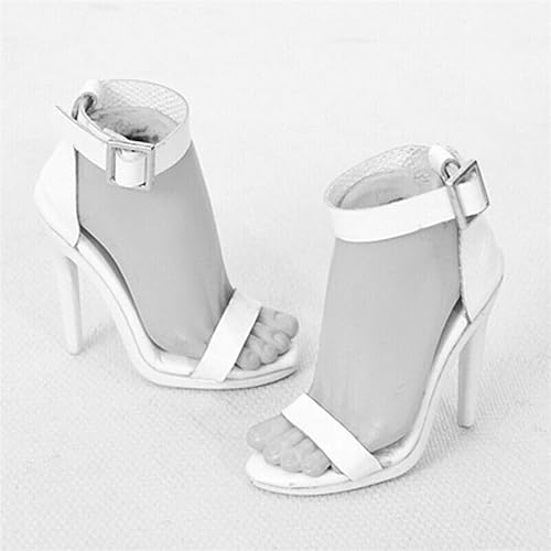 ximitoy 1/6th Weibliche weiße große Füße Schuhe Modell für 12 Zoll S28A 29B S38A S39B S42 ximitoy 1/6th Weibliche weiße große Füße Schuhe Modell für 12 Zoll S28A 29B S38A S39B S42 von ximitoy