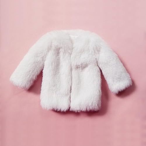 ximitoy 1:6 Scale Figure Clothing White Fur Coat for 30.5 cm Female von ximitoy