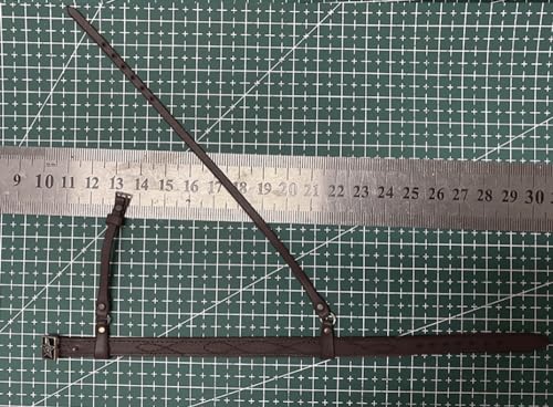 ximitoy Ledergürtel im Maßstab 1:6, Zubehör für 30,5 cm männliche Figur (b) von ximitoy