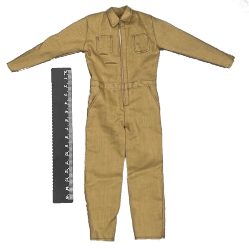 ximitoy Mehrfarbiges Overall-Modell im Maßstab 1:6 für 30,5 cm männliche Soldaten-Figuren (gelb) von ximitoy